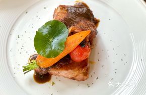 Angus Prime Shoulder Steak with Squid Balls