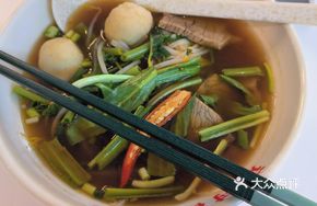 Bangkok Floating Market Boat Noodles