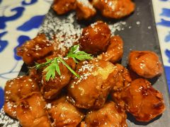 雪花糖醋里脊-绿茶餐厅(乐峰广场店)