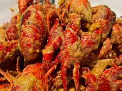 原创咸蛋黄焗龙虾-龙巢盱眙龙虾·牛蛙·烧烤宵夜(八卦岭店)