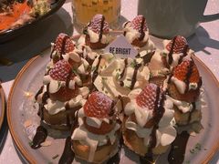 草莓忌廉华夫饼-BE BRIGHT KITCHEN(正佳广场店)