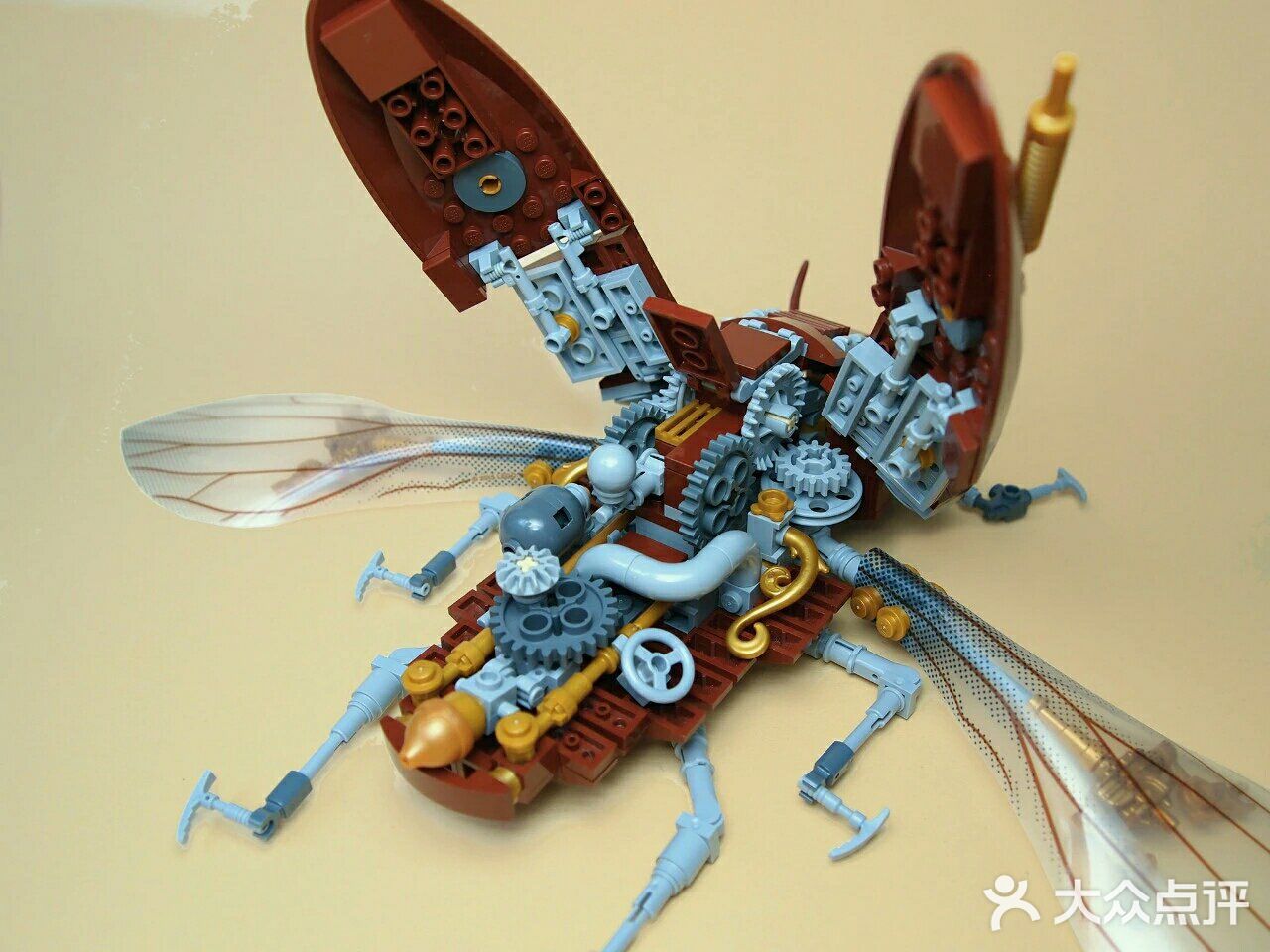 lego蒸汽朋克系列moc可怜可怜机器甲虫
