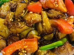素烧茄子-白记四益轩(枣林前街店)