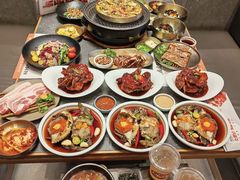 -草家酱蟹炭火烤肉店(珲春南路二店)