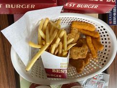 -百富烤霸 烤鸡汉堡(医学院店)