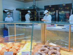 面包甜点陈列柜-木子木水日式烫面包(世界城光谷店)