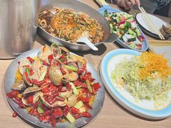 -街角等你.大连海鲜烧烤.经典铁板海鲜串(西安路店)