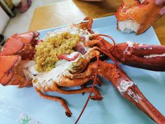 蒜蓉蒸波士顿龙虾-强记龙虾钳(定安里店)