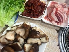 烤香菇-平山城鑫烧烤(建国楼店)
