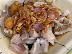 葱油捞猪肚-雄仔农家菜馆·特色葱油鸡(六祖店)