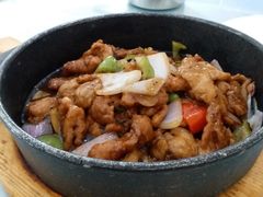 铁板黑椒牛肉-鸭王烤鸭店(三里河店)