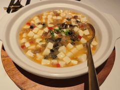 自制发酵黄椒酱海参粒煮-炳胜私厨(万象前海店)