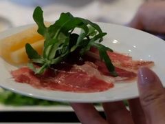 伊比利亚小何赛火腿配芝麻菜-Oyster Talks 四度蚝法餐厅