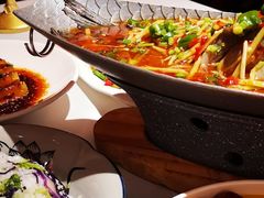 招牌跳水鱼-小河盐帮·私家菜·烤鸭(三元桥·霄云路店)