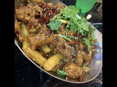 干锅牛蛙-嵇大厨好灶头农家菜