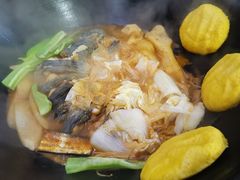 铁锅清江鱼-人民公社铁锅炖·东北菜(卫国道店)