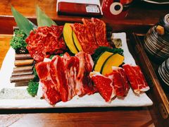 澳洲和牛四点拼盘-御牛道日式烤肉料理(杭州万象城店)