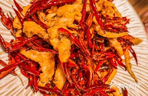 Spicy Stir-fried Squid Rings