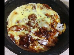 披萨牛肉饭-釜山美食韩国炸酱面(长大店)