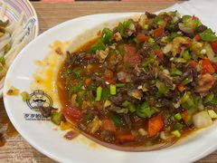 -歹歹的加个面过油肉拌面
