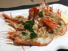 开边蒜蓉九节虾-79号渔船海鲜饭店(华强北店)