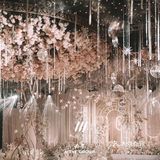 香槟色的星空婚礼你见过了