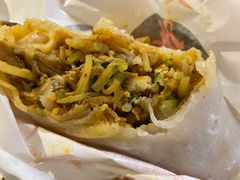 素卷馍加把子肉和卤蛋-安徽阜阳卷馍(西单店)