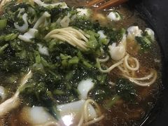 青咸菜墨鱼面-老地方面馆(思南路店)