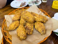 咸蛋黄焗鸡翼-南记食粥坊·宵夜大排档(莲花总店)