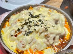 芝士鸡肉锅-撒郎嘿·朝鲜民俗餐馆