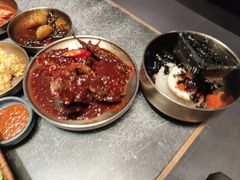 -草家酱蟹炭火烤肉店(珲春南路二店)