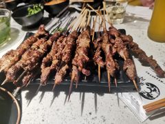 热气羊肉串-京韵胡同·酱香羊蝎子火锅涮肉(长寿路店)