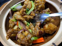 啫啫牛蛙煲-绿柠食堂(北外滩店)