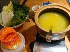 鸡汤青菜打边炉-火候轩品质湘菜·私厨(市府店)