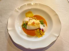 香煎法国鳕鱼-The V泽惟·低温慢煮料理