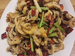 干煸鱿鱼丝-陈傻子餐厅(世纪都会店)