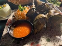香兰叶包鸡-萨芭蒂高空花园餐酒吧