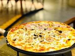 培根土豆披萨-机器人火炉披萨