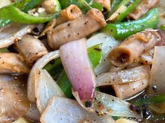 黑椒炒竹肠-贞姨美食·老字号海鲜大排档