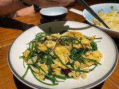 大漠沙葱炒蛋-晓疆山·大美新疆菜(白玉兰广场店)