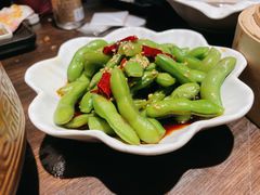 捞汁毛豆-乔街深夜食堂·台州菜·高压锅生蚝(杭州总店)