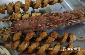 Grilled Wheat Gluten and Soy Sauce Noodles