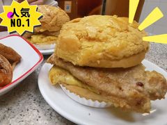 猪扒蛋菠萝包-沙溪兄茶餐厅