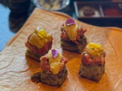 生牛肉海胆迷你千层-老乾杯和牛烧肉(王府中环店)