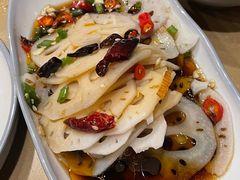 爽口藕片-万里闯关东铁锅炖菜馆(高新旗舰店)