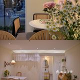 明发新店|绝美日落灯韩式小清新餐厅