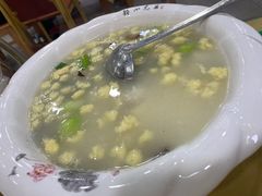海鲜疙瘩汤-春水锅贴·传统鲁菜(大明湖店)