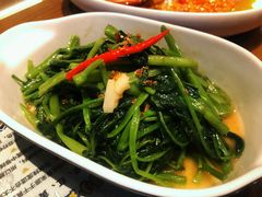 秘制虾酱炒空心菜-帕蓝·暹罗料理(曲阳店)
