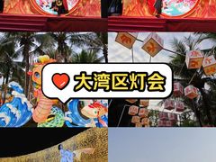 -欢乐海岸椰林沙滩-2025湾区超级灯会