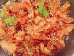石锅杭椒牛蛙-桂满陇天书(南京德基旗舰店)